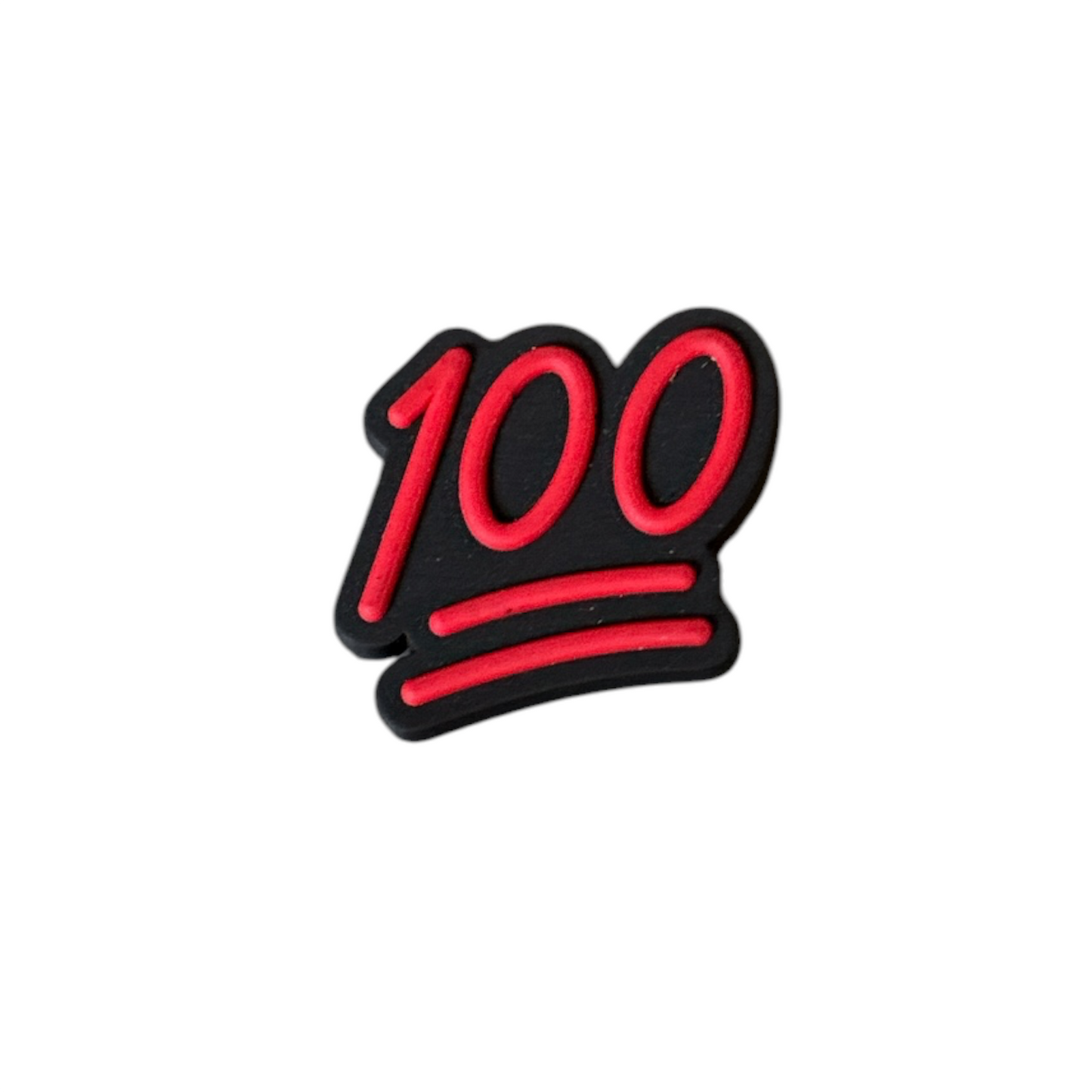 Keep It 100 Shoe Charm