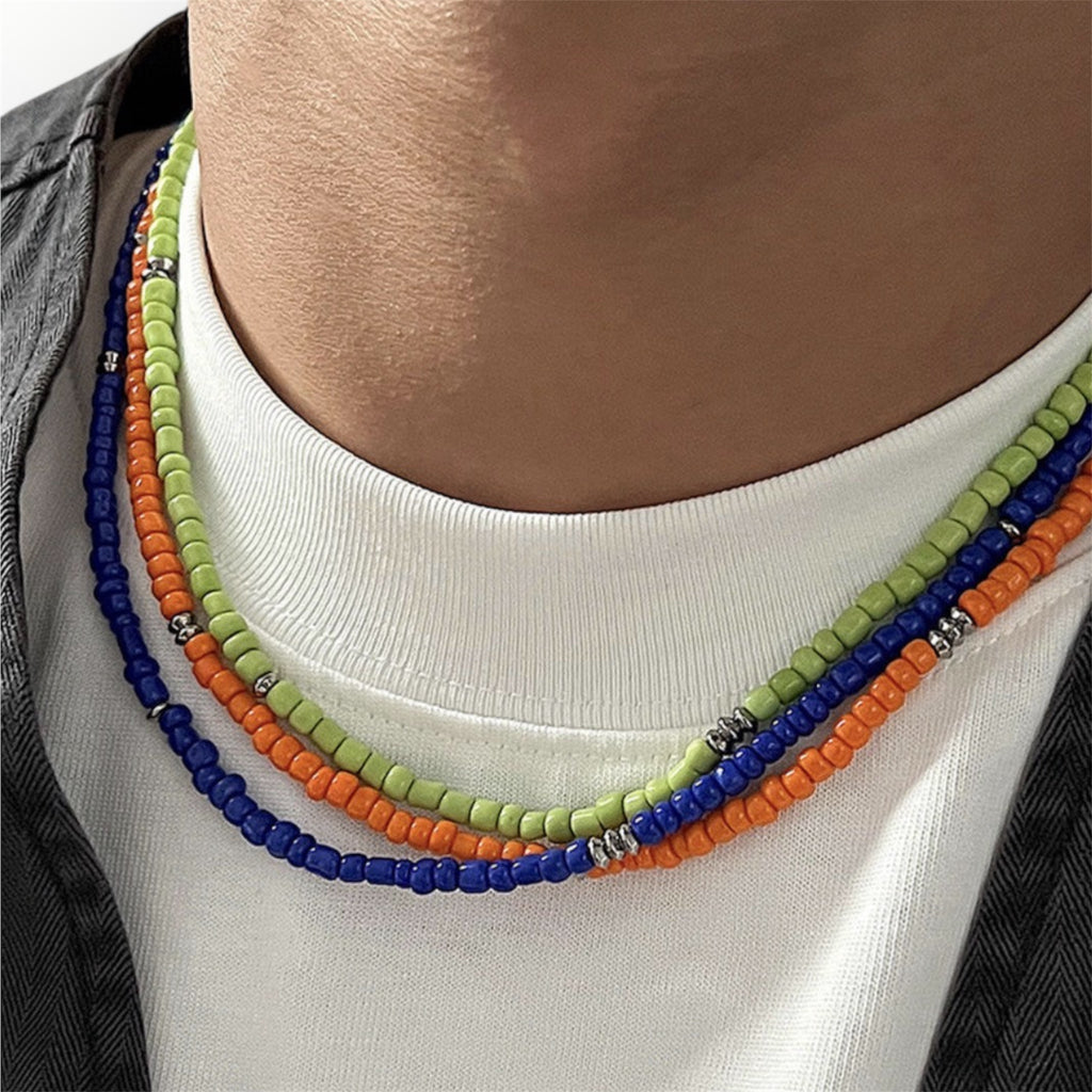 Men’s necklace beads 