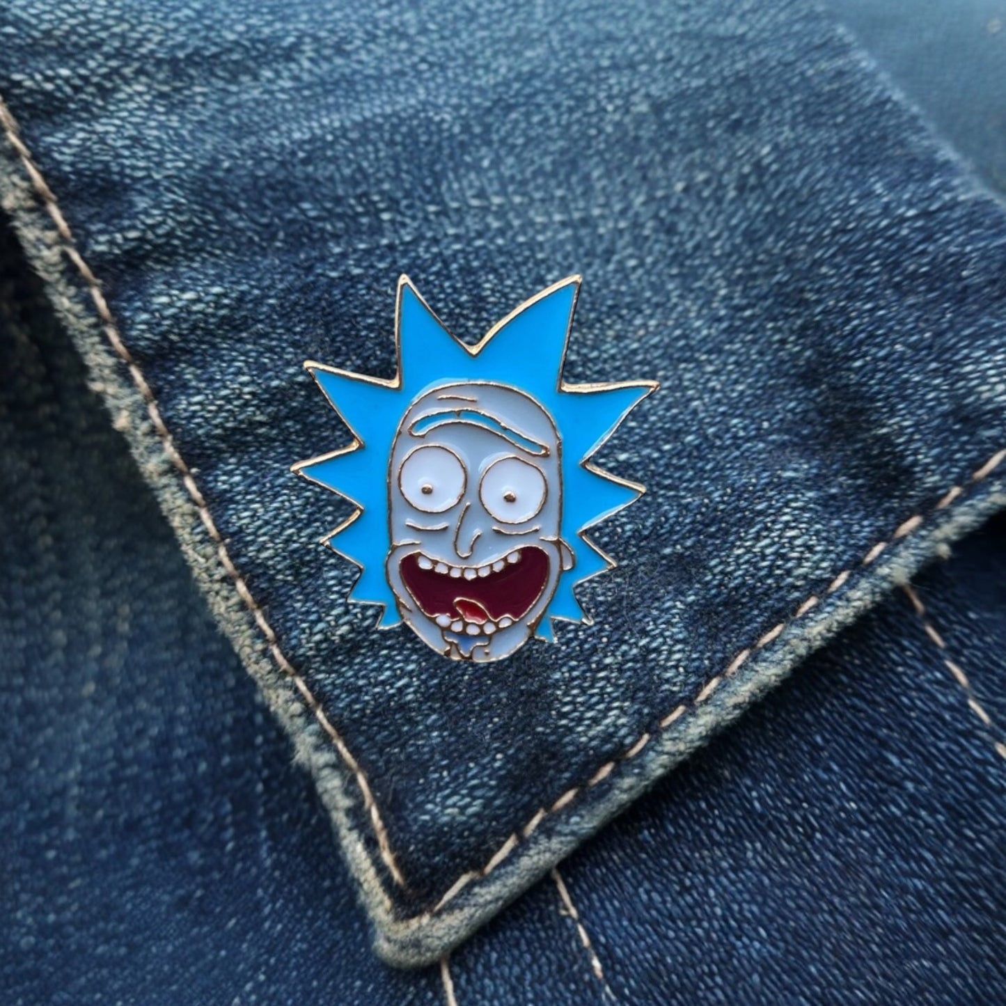 “Rick” Enamel Pin
