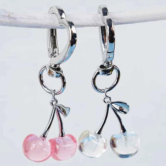 Cute Keyring Cherry Bag Charms Keychains Women Keychain
