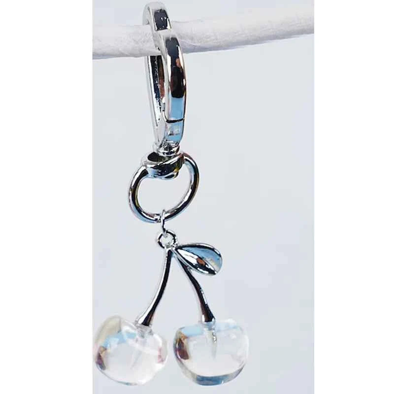 Cute Keyring Cherry Bag Charms Keychains Women Keychain