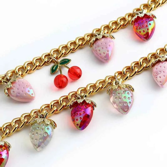 Fruit Shoulder Bag Extension Chain Handbag Shoulder Strap