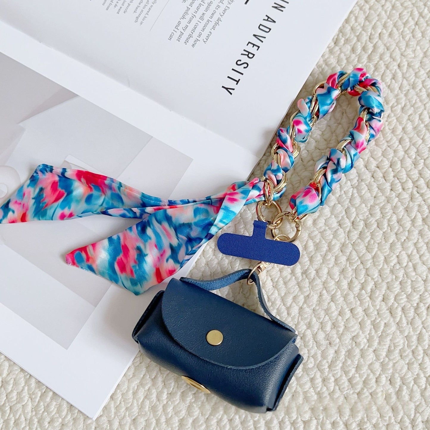 High-End Leather Phone Lanyard & Elegant Bag