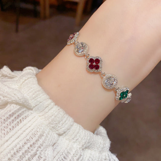 Four Leaf Clover Bracelet - Savge Charmz