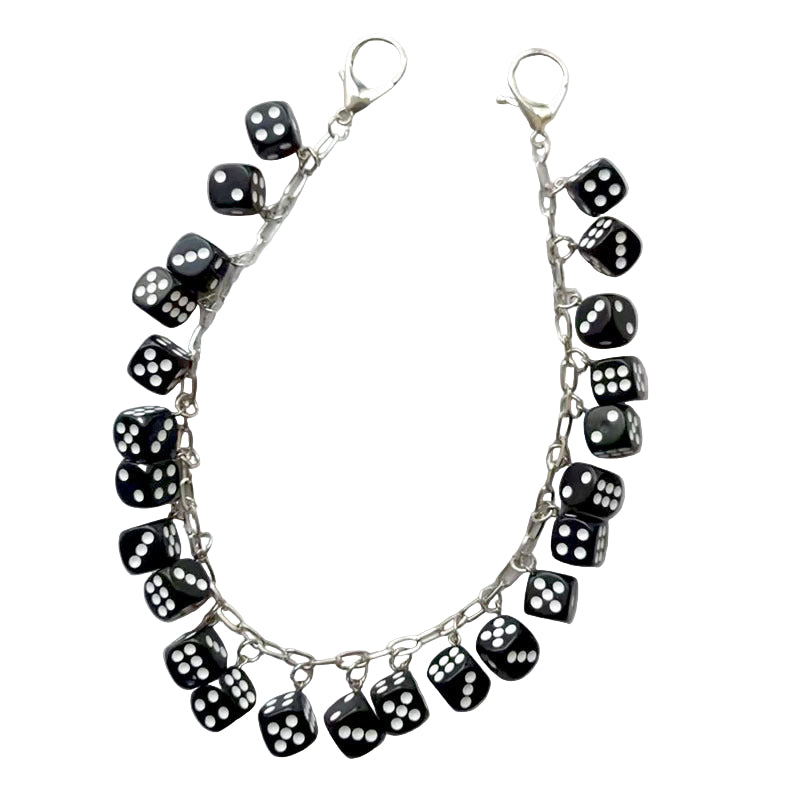 Dice Pants Wallet Chain