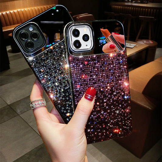 Rhinestone Mirror Phone Case