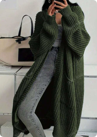 Women's Thick Knitted Coat