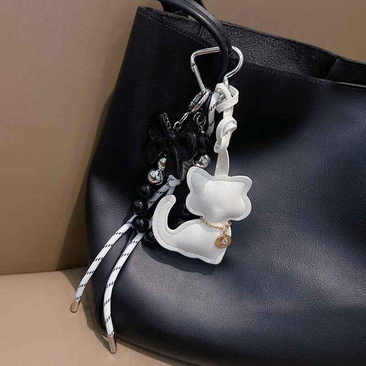 Cartoon Lucky Cat Keychain