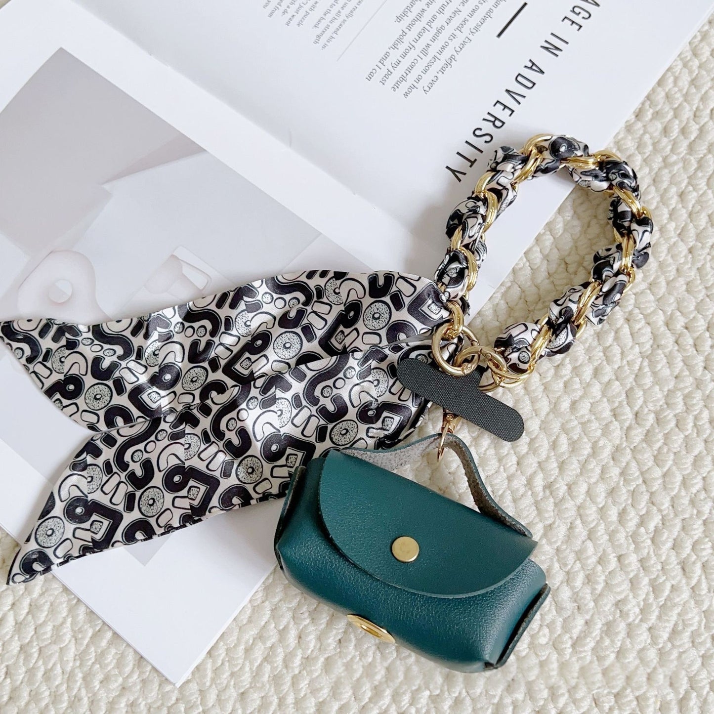 High-End Leather Phone Lanyard & Elegant Bag