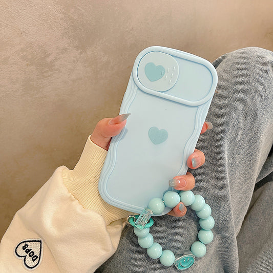 Simple Heart Mobile Phone Case with Lanyard - Savge Charmz