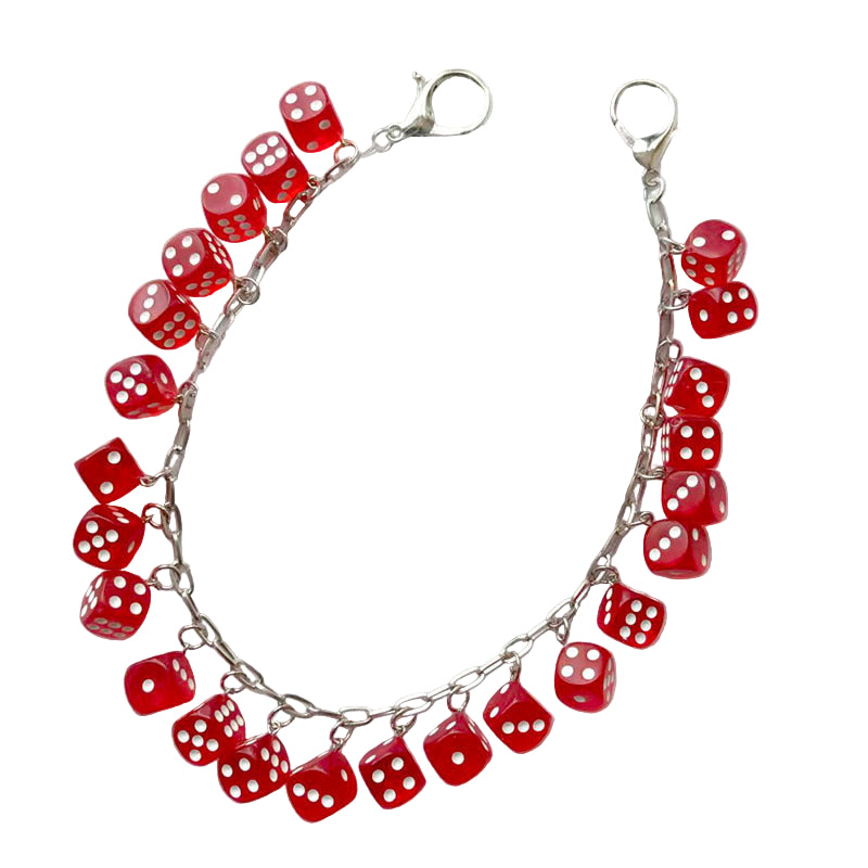 Dice Pants Wallet Chain