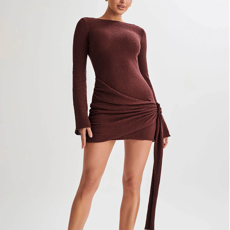 Women’s Sexy Backless Short Dress