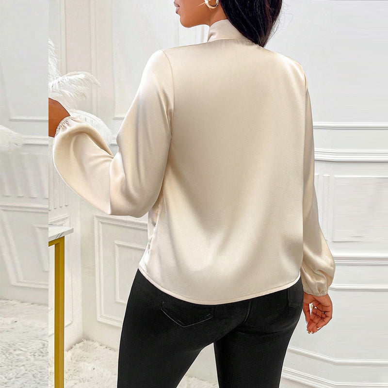 Women's Elegant Satin Blouse