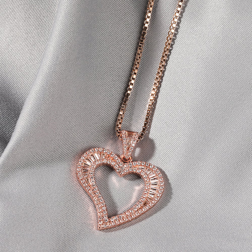 18k Heart Style Necklace