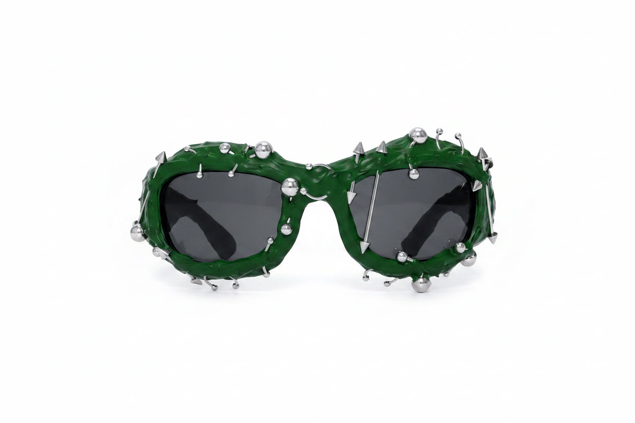 Vinyl Punk Rock Sunglasses - Savge Charmz