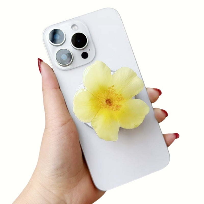 Orchid Acrylic Magnetic Phone Grip Stand