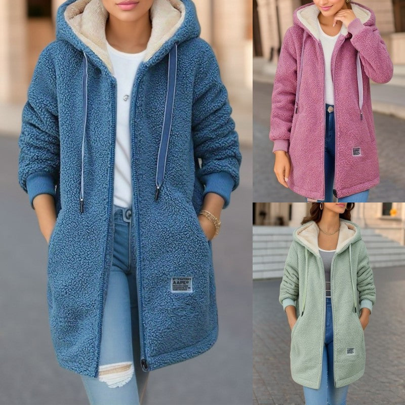 Winter Fleece Hooded Jacket