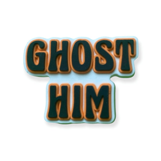 Ghost Him Shoe Charm - Savge Charmz
