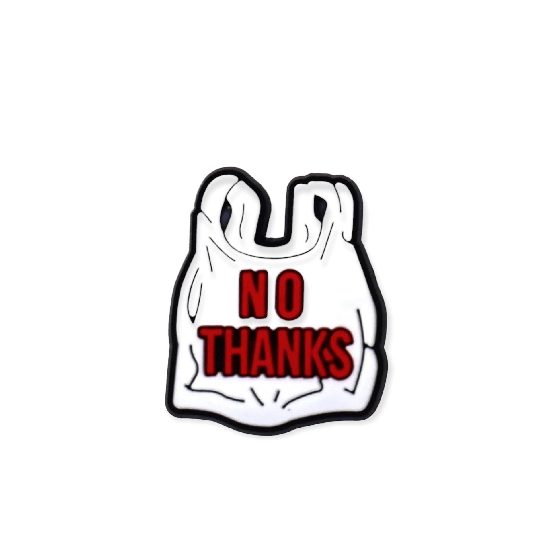 No Thanks Shoe Charm - Savge Charmz