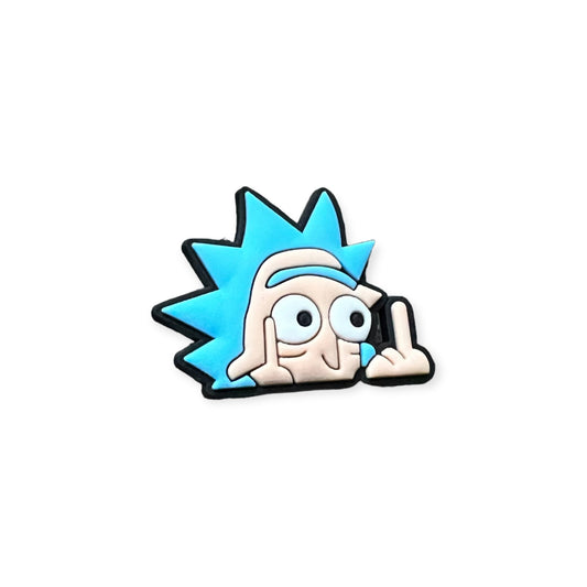 Rick Middle Fingers Up Shoe Charm - Savge Charmz