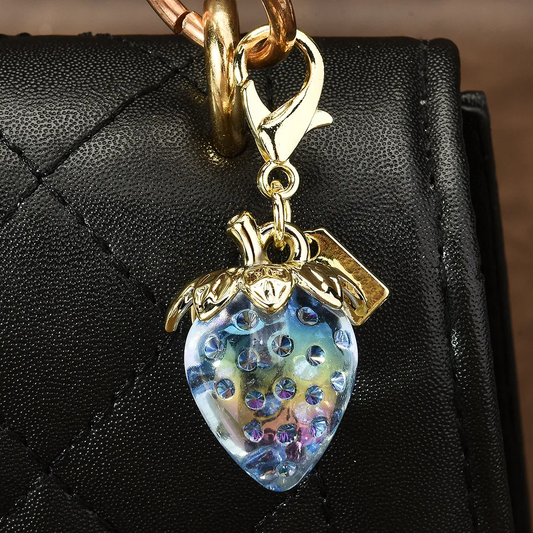 Strawberry Bag Charm Keychain Ornament