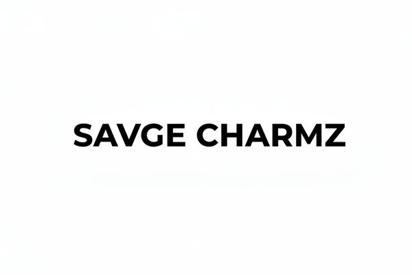 SAVGE CHARMZ Logo Larger Text