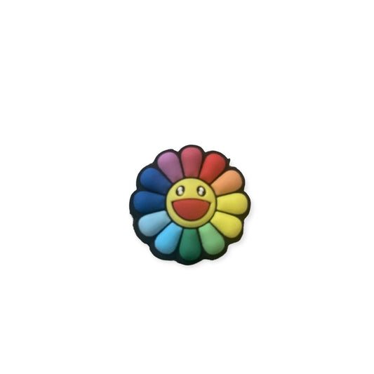 Small Murakami Happy Flower Shoe Charm - Savge Charmz