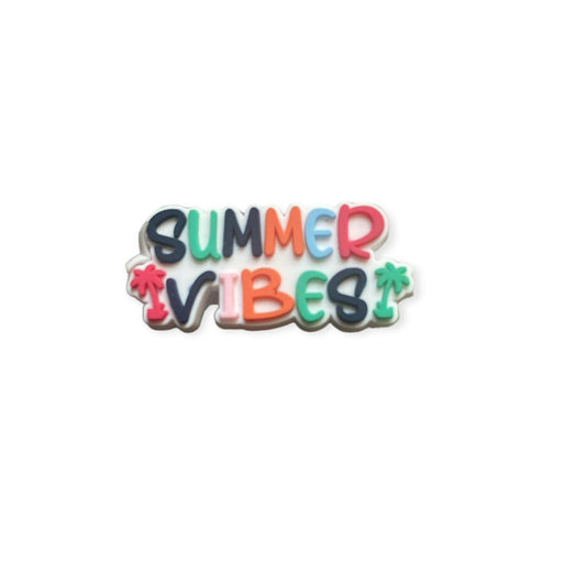 Summer Vibes Shoe Charm - Savge Charmz